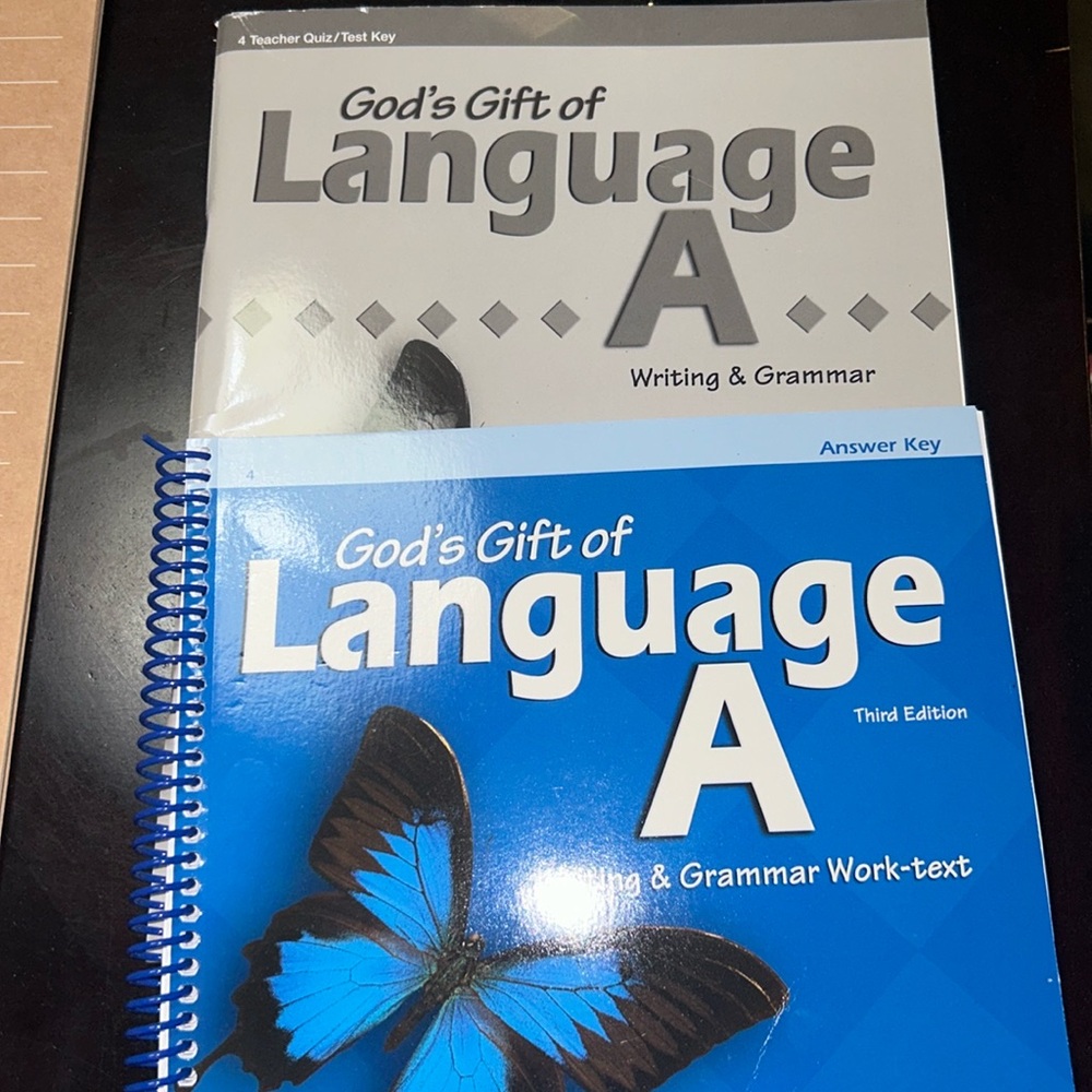 Abeka 4th Grade Parents Language A Keys